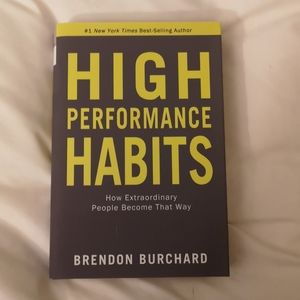 High Performance Habits by Brendon Buchard
